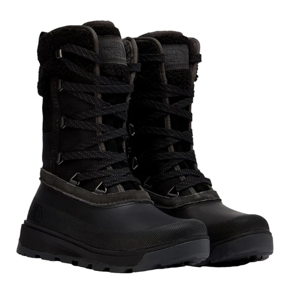 The North Face Womens Shellista V Mid Winter Boots US 6.5 Black WP Insulated NIB - Picture 1 of 11